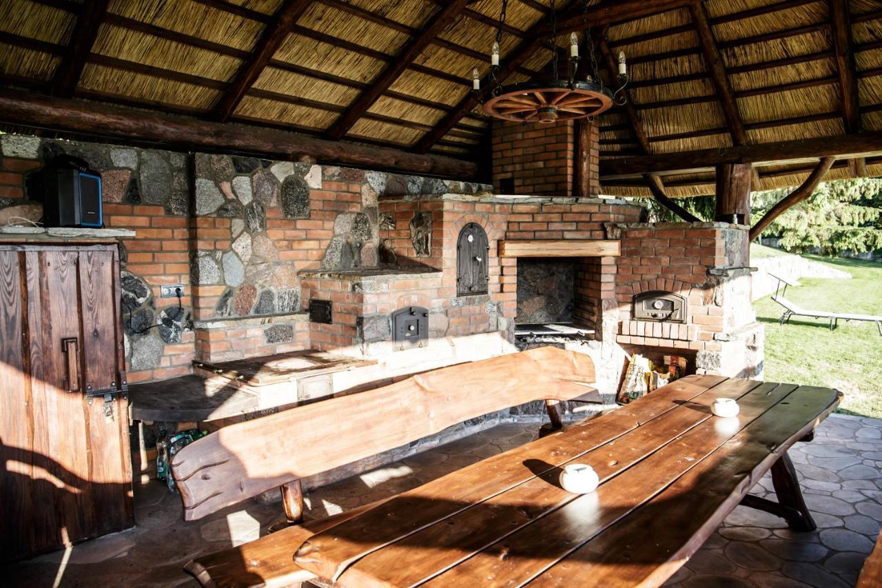 Dom Nad Jeziorem Ublik Z Sauna I Jacuzzi エクステリア 写真